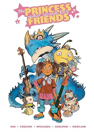 Princess Who Saved Her Friends Hardcover Comics & Graphic Novels Happier Every Chapter   