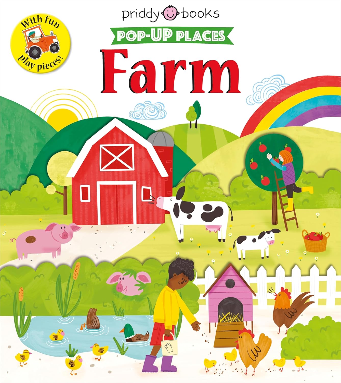 Pop-Up Places: Farm Board book