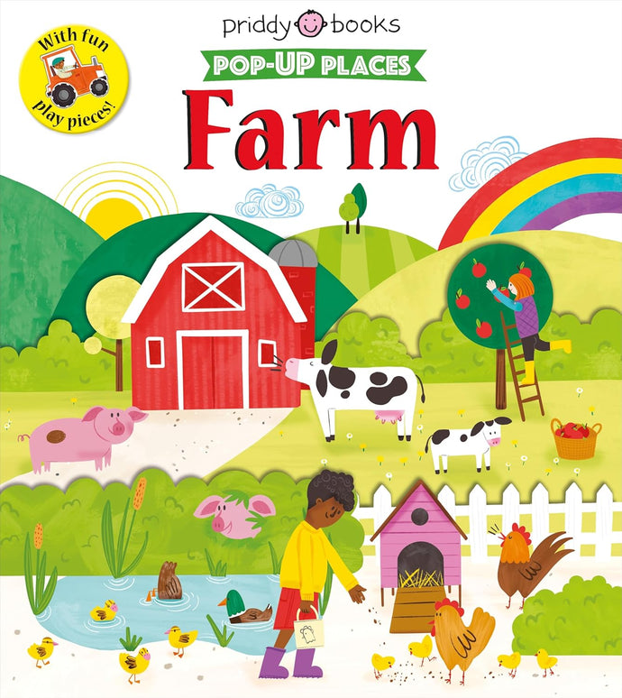 Pop-Up Places: Farm Board book Ndah Mbawa @ Happier Every Chapter