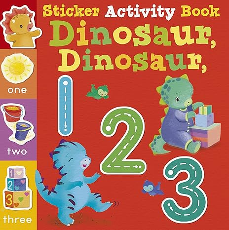 Dinosaur Dinosaur 123 Paperback Children's Books Happier Every Chapter   