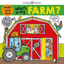 Load image into Gallery viewer, What&#39;s on My Farm?: A Slide-And-Find Book with Flaps (What&#39;s in My?) Board book – Lift the flap Ndah Mbawa @ Happier Every Chapter
