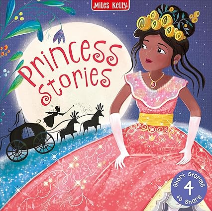 Princess Stories Hardcover Children's Books Happier Every Chapter