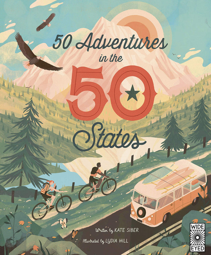 50 Adventures in the 50 States (10) Volume 10(Hardcover) Children's Books Happier Every Chapter   