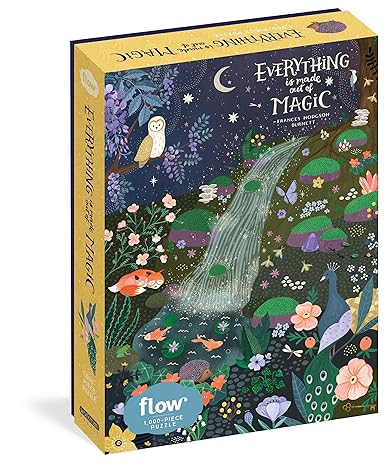 Everything Is Made Out of Magic 1,000-Piece Puzzle (Flow): for Adults Families Picture Quote Mindfulness Game Gift Jigsaw 26 3/8” x 18 7/8” (Workman Jigsaw Puzzles) Puzzle Children's Books Happier Every Chapter   