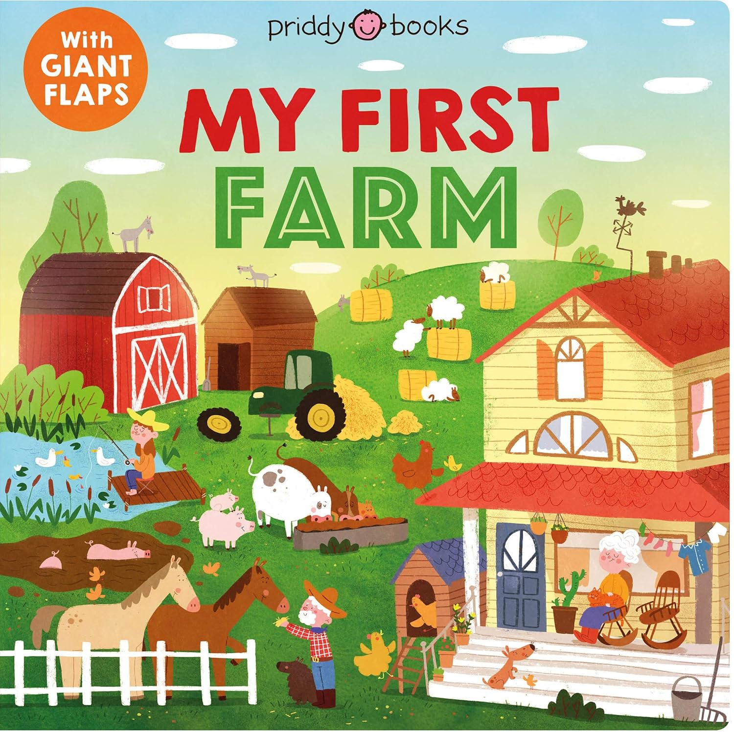 My First Places: My First Farm: with Giant flaps (My First Places, 1) Board book