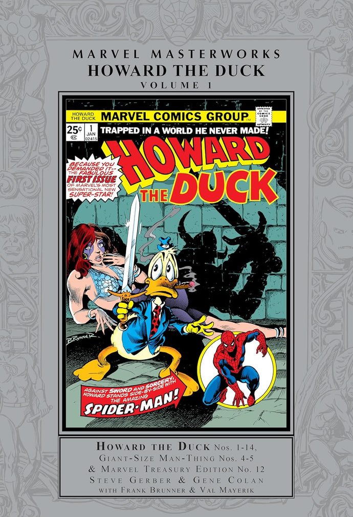 Marvel Masterworks: Howard the Duck Vol. 1 Hardcover – 18 Mar. 2021 by Steve Gerber (Author), Gene Colan (Author), Frank Brunner (Author) Comics & Graphic Novels Happier Every Chapter