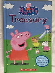 Peppa Pig Treasury Book: 6 Stories Plus a Poster and 25 Stickers Hardcover