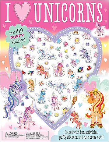 I Love Unicorns Paperback