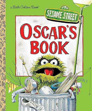 Oscar's Book (Little Golden Book) Hardcover Children's Books Happier Every Chapter   