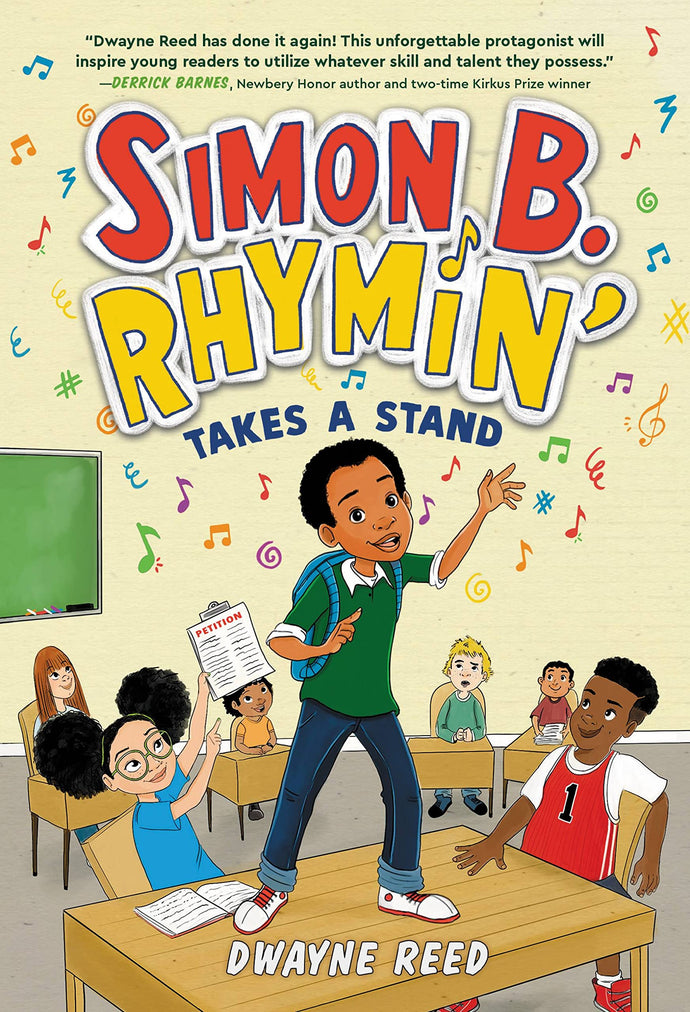 Simon B. Rhymin' Takes a Stand  2(Hardcover) Children's Books Happier Every Chapter   