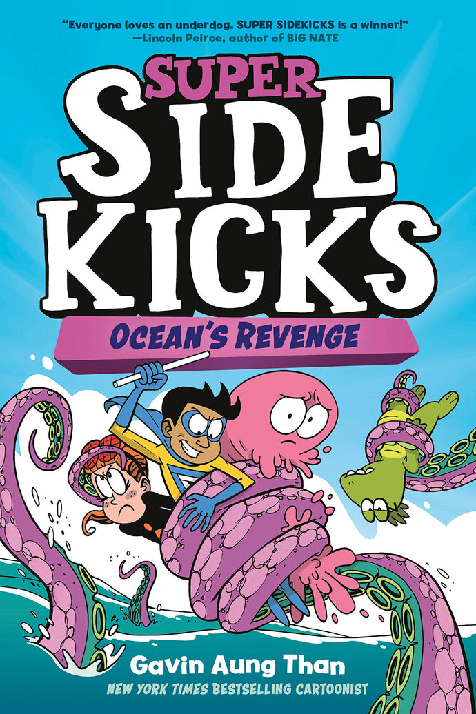 Super Sidekicks #2 (A Graphic Novel)(Paperback) Children's Books Happier Every Chapter   