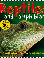 Smart Kids Reptiles and Amphibians: with more than 30 stickers Paperback €“ April 3, 2018