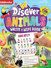 Discover Animals Activity Book Spiral-bound