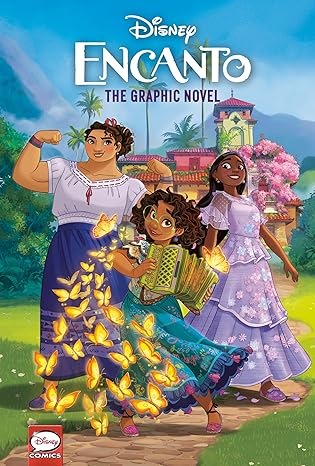 Disney Encanto: The Graphic Novel (Disney Encanto) Hardcover Children's Books Happier Every Chapter   