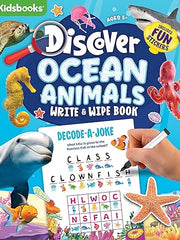 Discover Ocean Animals Activity Book Spiral-bound