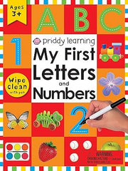 My First Letters and Numbers (Wipe Clean) Spiral-bound