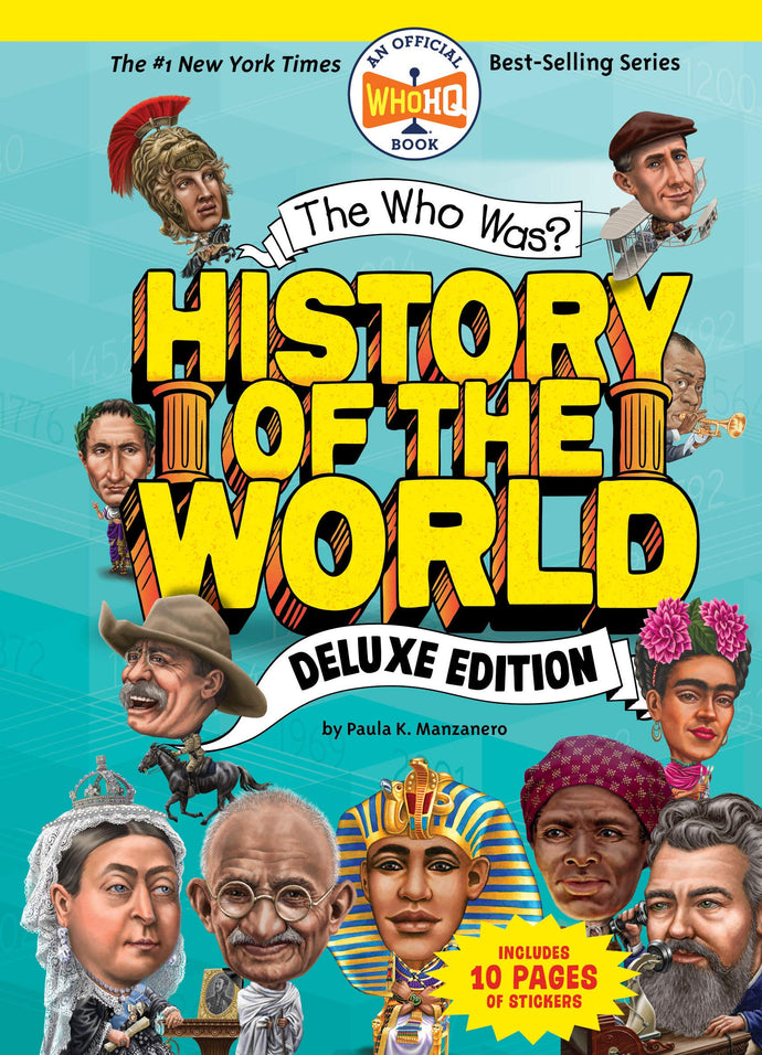 The Who Was History of the World Deluxe Edition(Hardcover) Children's Books Happier Every Chapter   