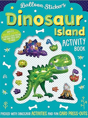 Dinosaur Island Activity Book (Balloon Stickers) Paperback