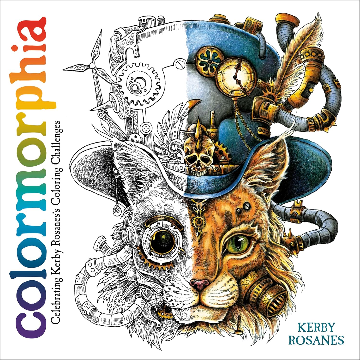 Colormorphia: Celebrating Kerby Rosanes's Coloring Challenges Paperback – Coloring Book