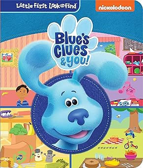 Nickelodeon Blues Clues & You! Little First Look and Find Activity Book PI Kids Board book Children's Books Happier Every Chapter