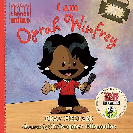 I am Oprah Winfrey (Ordinary People Change the World) Hardcover Children's Books Happier Every Chapter   