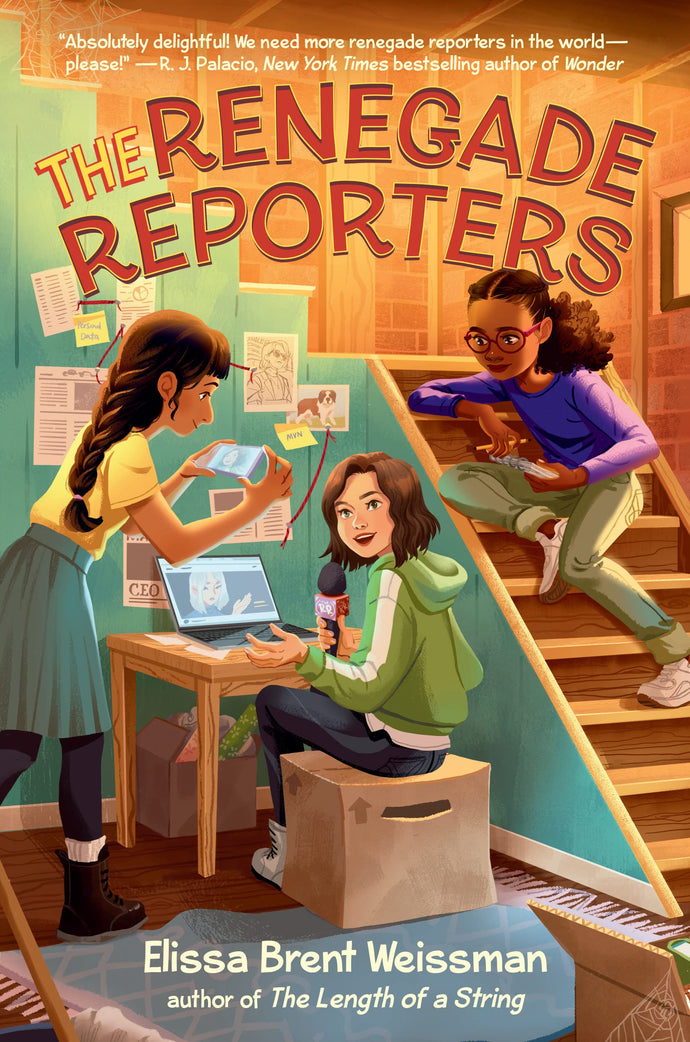 The Renegade Reporters (Hardcover) Children's Books Happier Every Chapter   