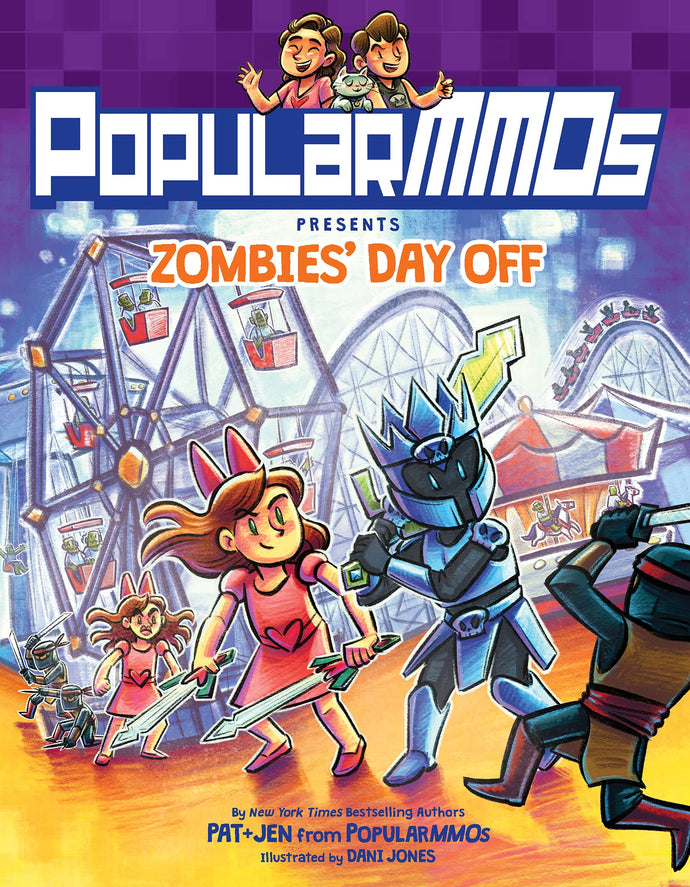 PopularMMOs Presents Zombies’ Day Off (Paperback) Children's Books Happier Every Chapter   