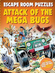 Escape Room Puzzles: Attack of the Mega Bugs Paperback