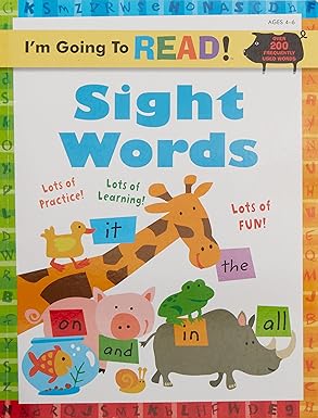 I'm Going to Read® Workbook: Sight Words (I'm Going to Read® Series) Paperback Children's Books Happier Every Chapter