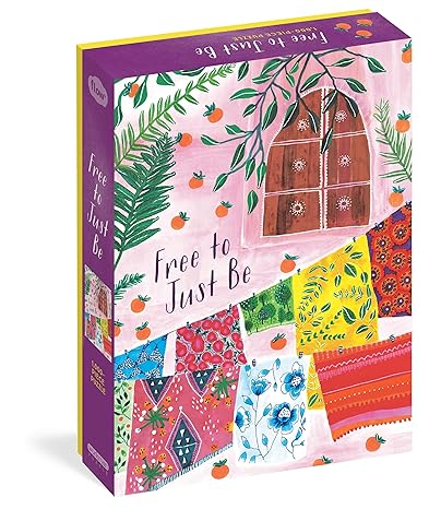 Free to Just Be: (Flow) for Adults Families Picture Quote Mindfulness Game Gift Jigsaw 26 3/8 X 18 7/8 Puzzle Children's Books Happier Every Chapter   