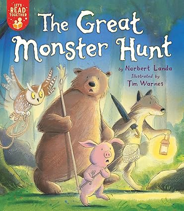 The Great Monster Hunt (Let's Read Together) Paperback – Children's Books Happier Every chapter