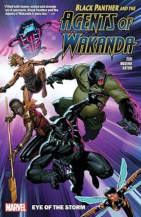 Black Panther and the Agents of Wakanda Vol. 1: Eye of the Storm (Black Panther, 1) Paperback Comics & Graphic Novels Happier Every Chapter