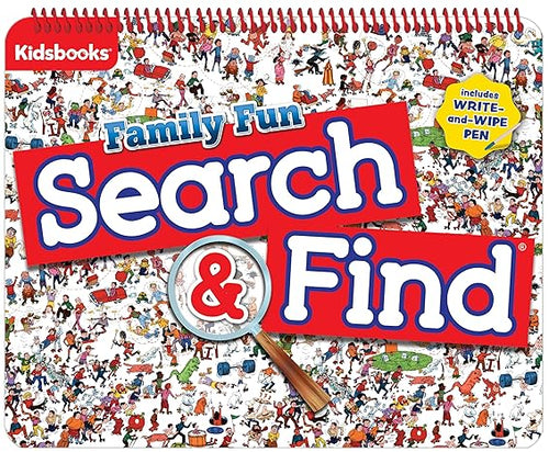 Family Fun Search & Find (Floor Pad) Spiral-bound Children's Books Happier Every Chapter   