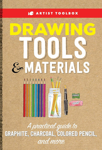 Artist Toolbox: Drawing Tools & Materials: A practical guide to graphite, charcoal, colored pencil, and more Paperback  Ndah Mbawa @ Happier Every Chapter   