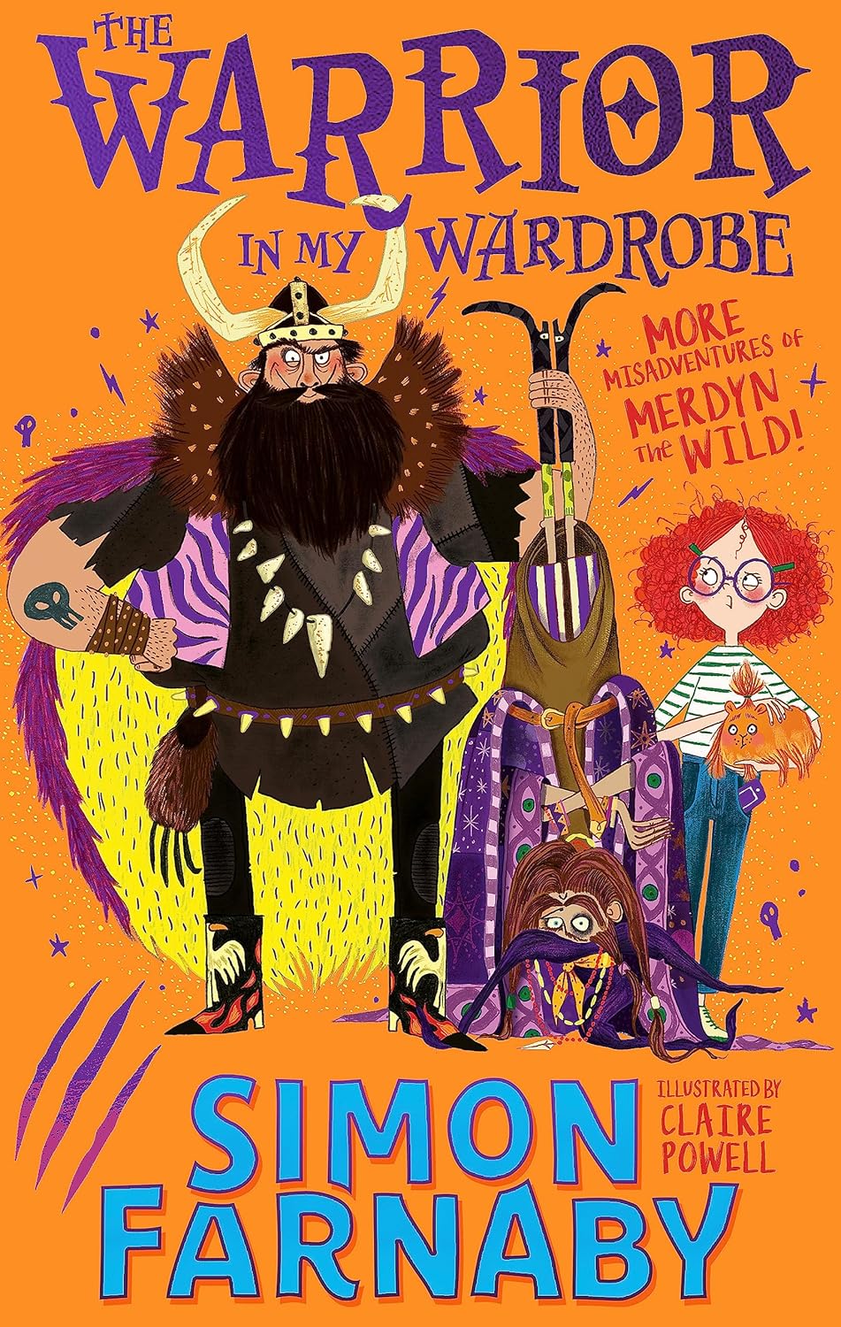 The Warrior in My Wardrobe: More Misadventures with Merdyn the Wild! (The Misadventures of Merdyn the Wild) Paperback