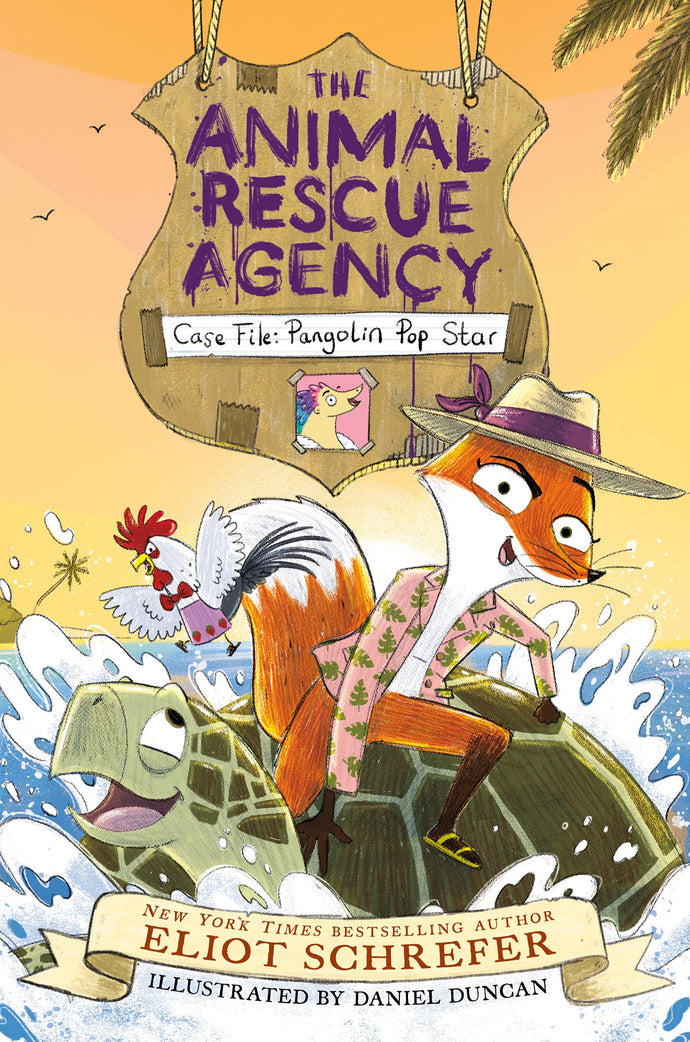 The Animal Rescue Agency #2 Pangolin Pop Star(Hardcover) Children's Books Happier Every Chapter   