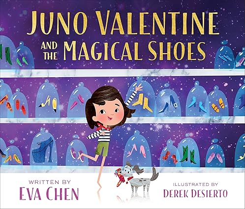 Juno Valentine and the Magical Shoes Hardcover Children's Books Happier Every chapter