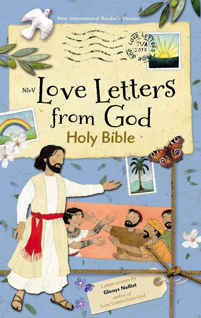 NIrV, Love Letters from God Holy Bible, Hardcover  Happier Every Chapter   