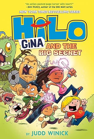 Hilo Book 8: Gina and the Big Secret: (A Graphic Novel) Hardcover