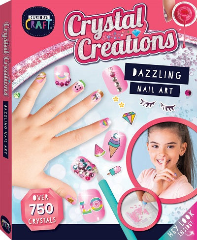 Curious Craft Crystal Creations: Dazzling Nail Art