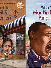 What Is the Civil Rights Movement?/Who Was Martin Luther King, Jr? (2 Book Set, WhoHQ)