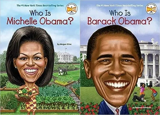 Who Is Michelle Obama?/Who Is Barack Obama? (WhoHQ, 2 Book Set) Paperback