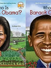 Who Is Michelle Obama?/Who Is Barack Obama? (WhoHQ, 2 Book Set) Paperback