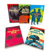 Load image into Gallery viewer, The H. G. Wells Collection (5 Book Set) by Wells, H. G. Boxed Set - Paperback Children&#39;s Books Happier Every Chapter
