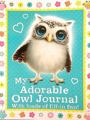 My Adorable Owl Journal Paperback