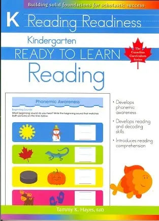 Kindergarten Reading (Ready to Learn, Canadian Curriculum Series)Paperback