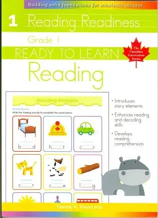 Grade 1 Reading (Ready to Learn, Canadian Curriculum Series)Paperback Children's Books Happier Every Chapter   