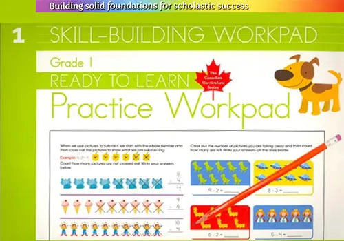 Grade 1 Skill Building Practice Workpad (Ready to Learn, Canadian Curriculum Series)Paperback