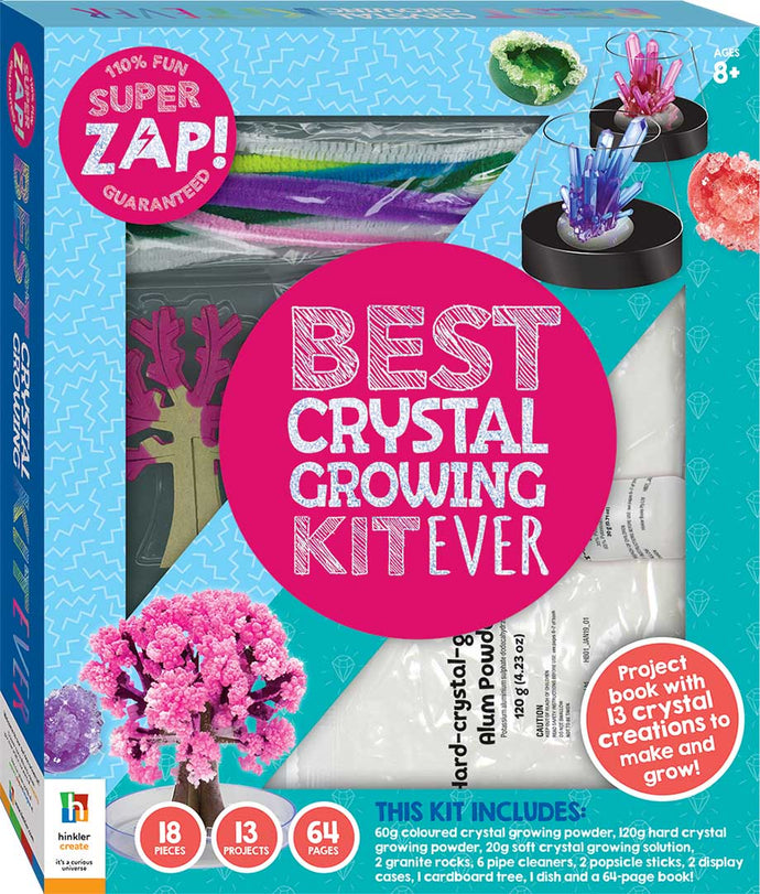 Super Zap! Best Crystal Growing Kit Ever  Ndah Mbawa @ Happier Every Chapter   