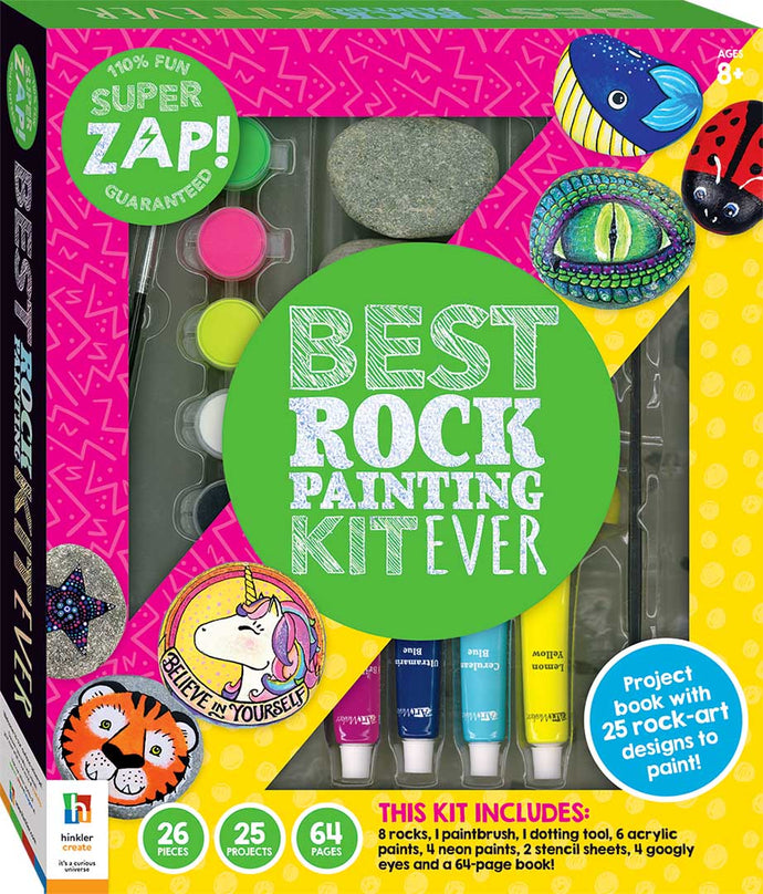 Super Zap! Best Rock Painting Kit Ever  Ndah Mbawa @ Happier Every Chapter   